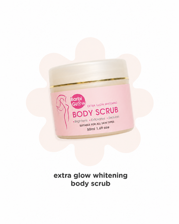 Extra Glow Whitening Body Scrub 50g